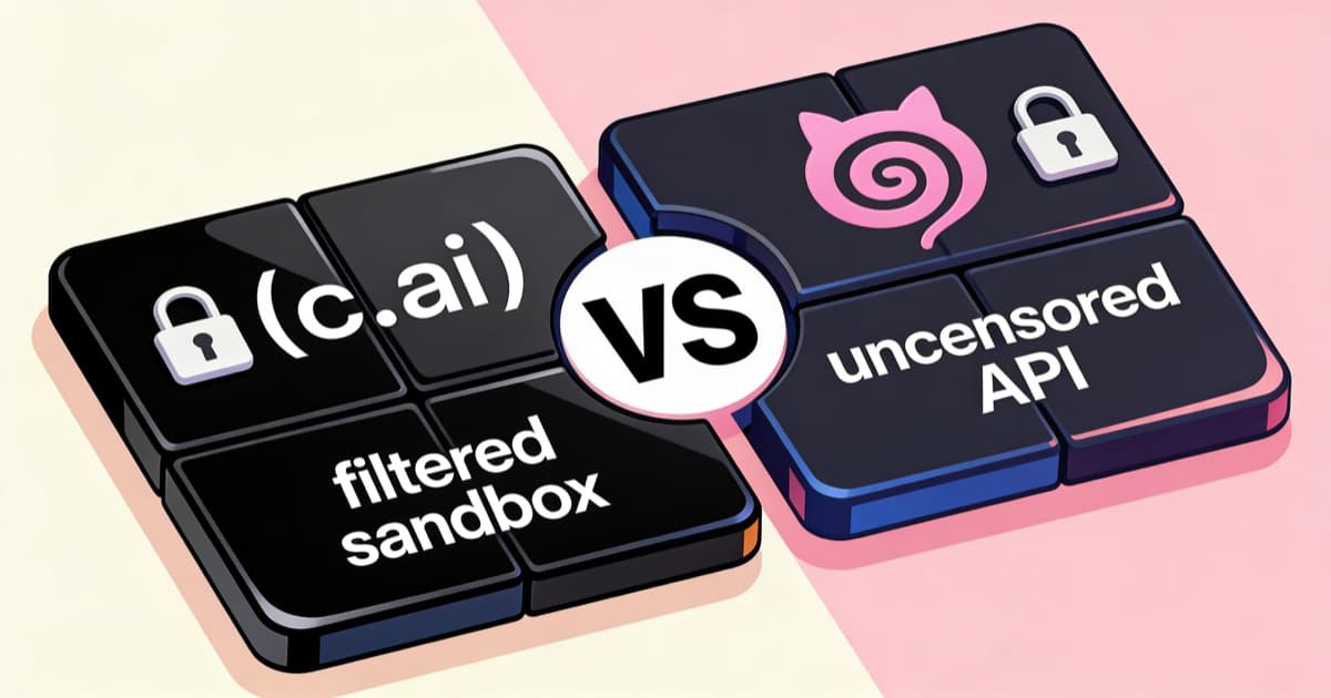 Character AI vs Janitor AI: One Has a Filter, One Doesn't (2026)