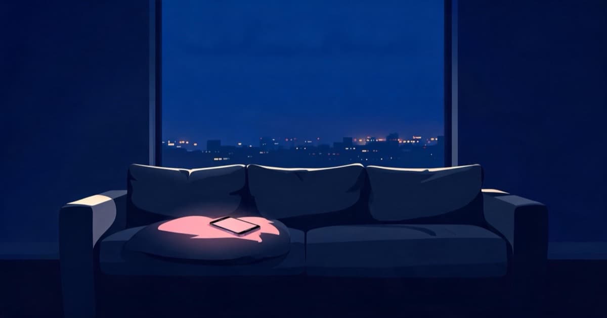 Why you feel lonely at night (and fine all day)