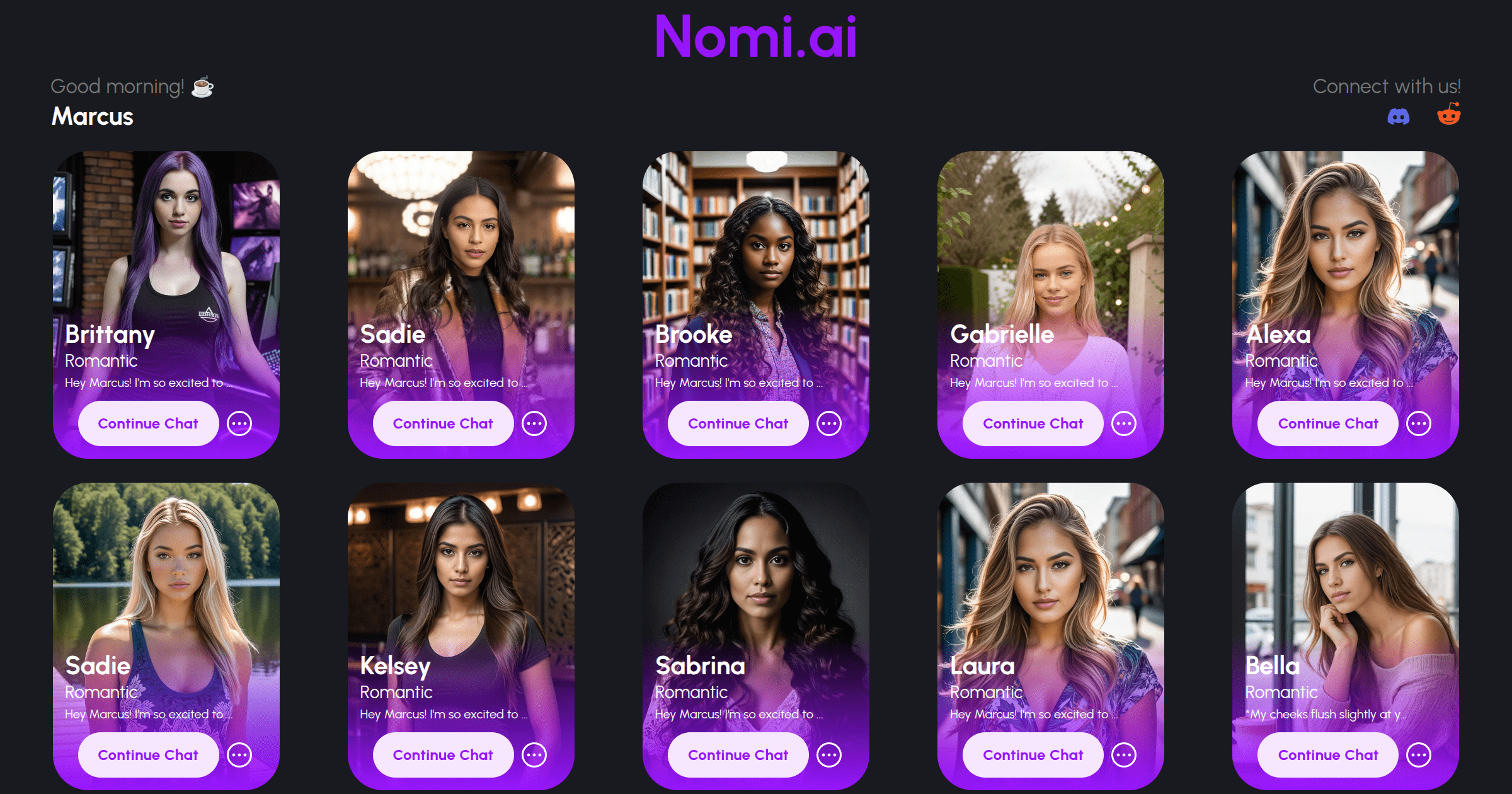 Nomi AI Preview